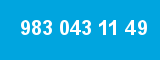 983 043 11 49 983 043 11 49